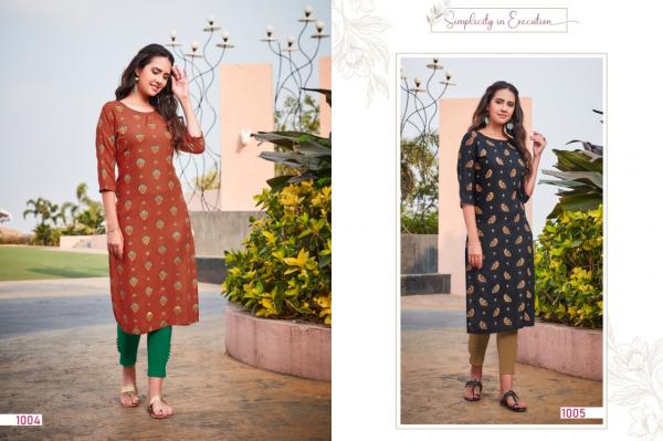 Baanvi Aisha 1-Rayon-With-Handwork-Kurti